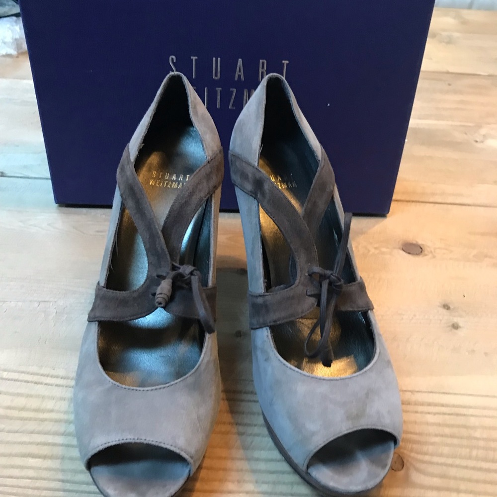 Stuart Weizman Contour Platform Heels - image 1